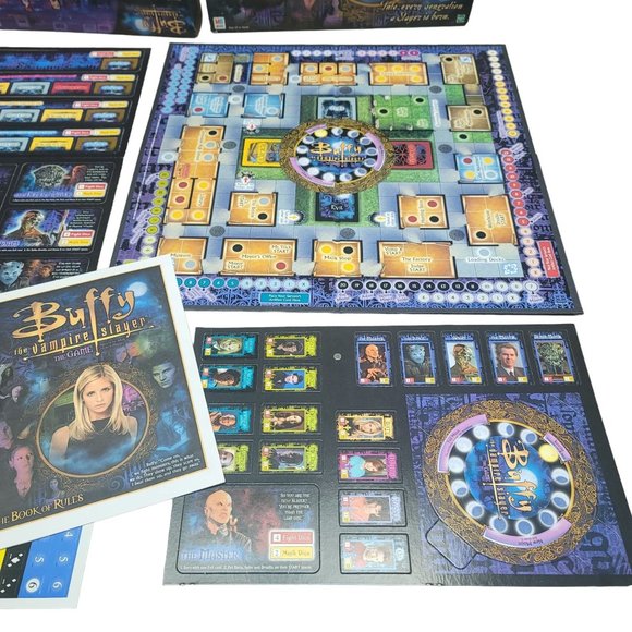 Buffy the Vampire Slayer The Game Milton Bradley Board Game NEW opened not playe - Picture 8 of 16